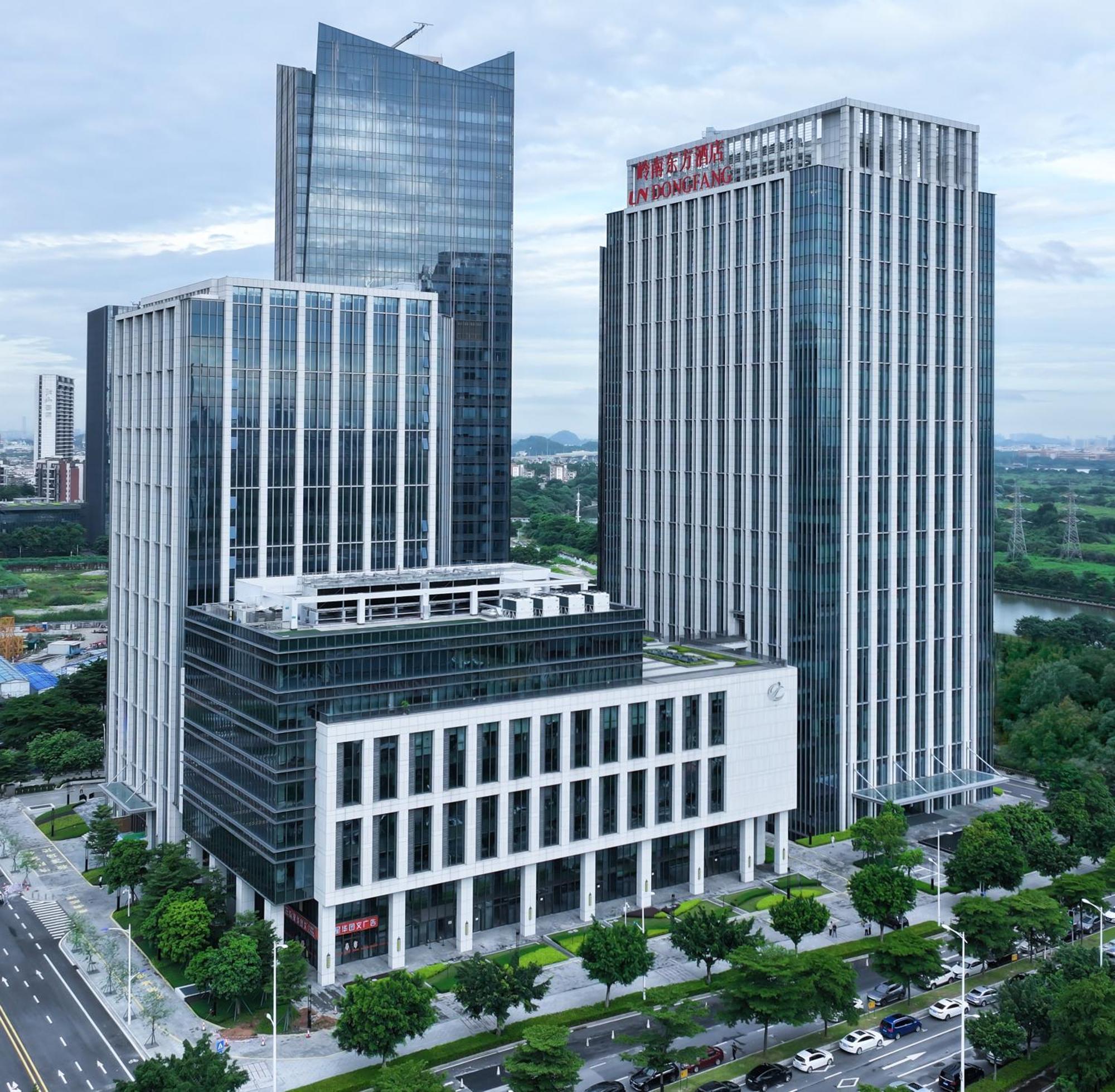 Guangzhou Pazhou Ln Dongfang Hotel Exteriör bild